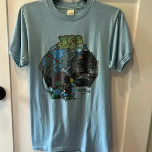 Vintage 1977, Yes, 'Going for the one' tour tee shirt.